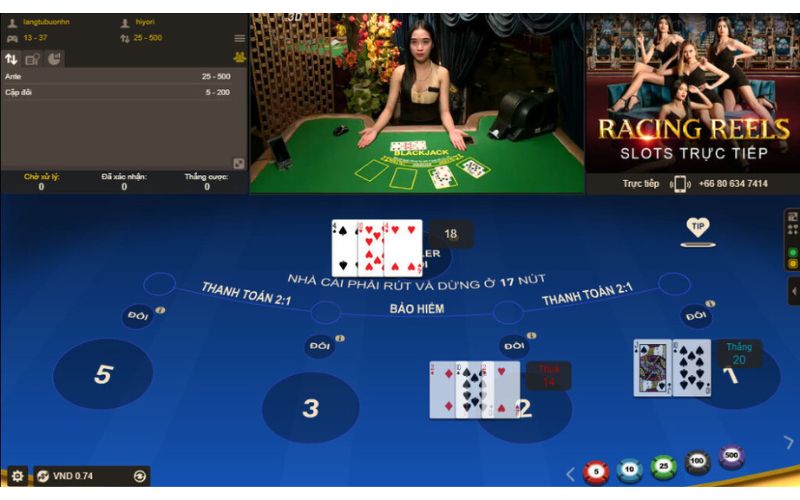 Các quy tắc tham gia cơ bản của BlackJack